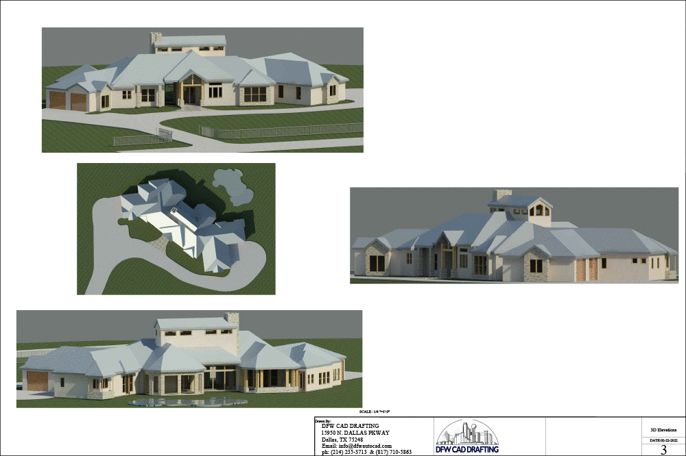 Architectural CAD Drafting Services