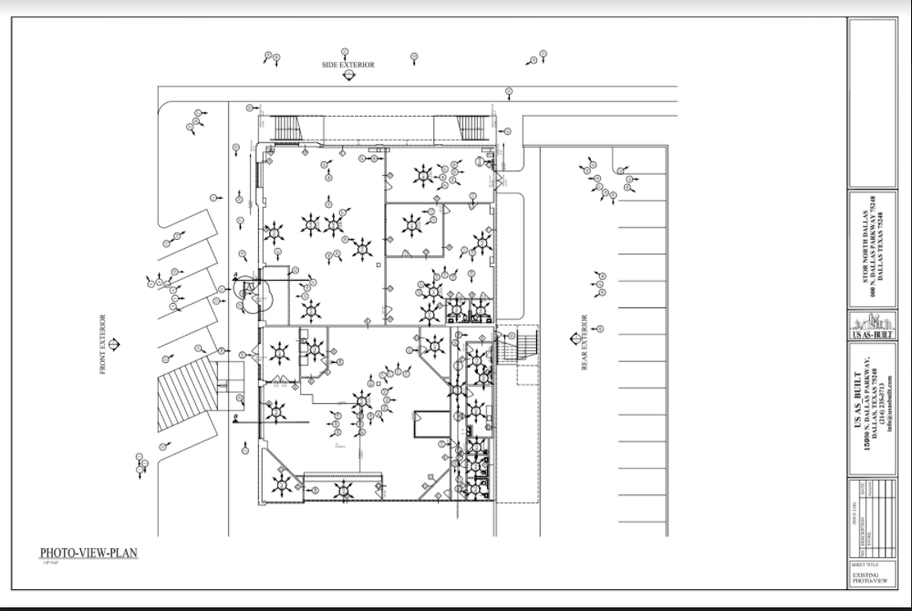 Commercial as built Survey